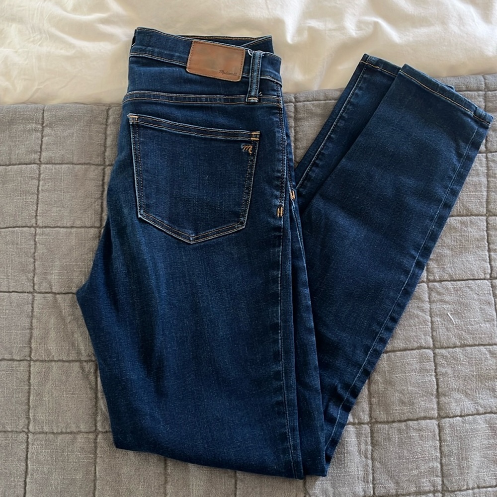 Madewell 9” high rise skinny